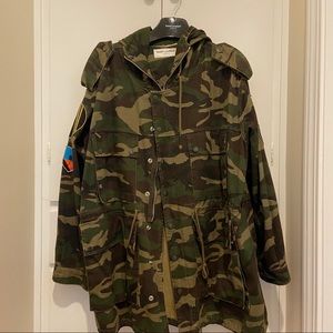 saint Laurent parka.